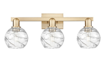 Arcadia Three Light Bath Vanity in Champagne Bronze (405|7163WCBG12136CL)