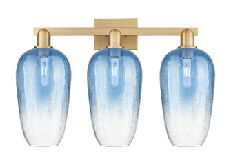 Arcadia Three Light Bath Vanity in Brushed Brass (405|7163WBBG4847SB)