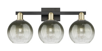 Arcadia Three Light Bath Vanity in Black Antique Brass (405|7163WBABG4838SL)