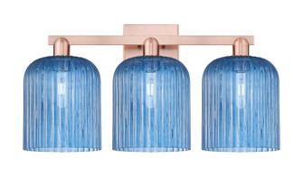 Arcadia Three Light Bath Vanity in Antique Copper (405|7163WACG5598BL)