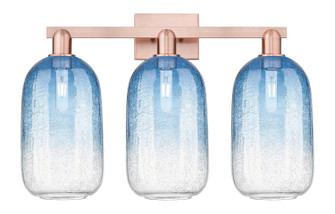 Arcadia Three Light Bath Vanity in Antique Copper (405|7163WACG4827SB)