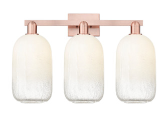 Arcadia Three Light Bath Vanity in Antique Copper (405|7163WACG4827OP)