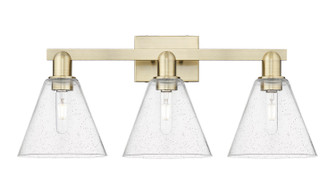 Arcadia Three Light Bath Vanity in Antique Brass (405|7163WABGBC84)