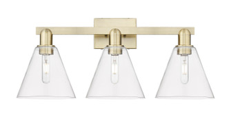Arcadia Three Light Bath Vanity in Antique Brass (405|7163WABGBC82)