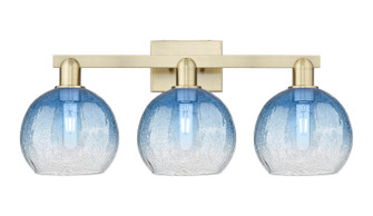 Arcadia Three Light Bath Vanity in Antique Brass (405|7163WABG4838SB)