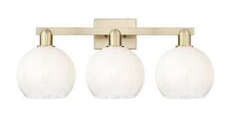 Arcadia Three Light Bath Vanity in Antique Brass (405|7163WABG4838OP)