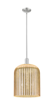 Arcadia One Light Mini Pendant in Brushed Satin Nickel (405|7163SSNG55912ME)