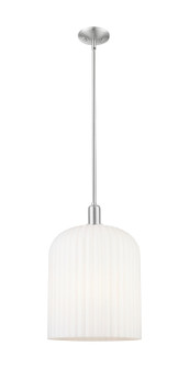 Arcadia One Light Mini Pendant in Brushed Satin Nickel (405|7163SSNG55912GWH)