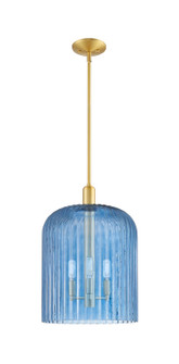 Arcadia One Light Mini Pendant in Satin Gold (405|7163SSGG55912BL)