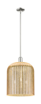 Arcadia One Light Mini Pendant in Polished Nickel (405|7163SPNG55912ME)