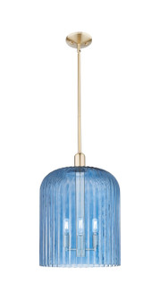 Arcadia One Light Mini Pendant in Champagne Bronze (405|7163SCBG55912BL)