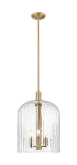 Arcadia One Light Mini Pendant in Brushed Brass (405|7163SBBG55912SDY)
