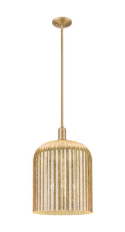 Arcadia One Light Mini Pendant in Brushed Brass (405|7163SBBG55912ME)