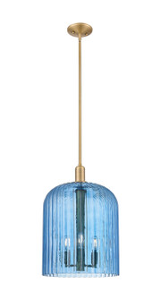 Arcadia One Light Pendant in Brushed Brass (405|7163SBBG55912BL)
