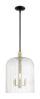 Arcadia One Light Mini Pendant in Black Antique Brass (405|7163SBABG55912SDY)