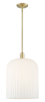 Arcadia One Light Mini Pendant in Antique Brass (405|7163SABG55912GWH)