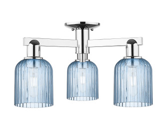 Arcadia Three Light Semi-Flush Mount in Polished Chrome (405|7163FPCG5595BL)