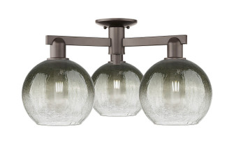 Arcadia Three Light Semi-Flush Mount in Oil Rubbed Bronze (405|7163FOBG4838SL)