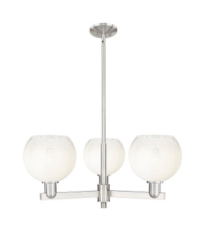 Arcadia Three Light Pendant in Satin Nickel (405|7163CRSNG4838OP)