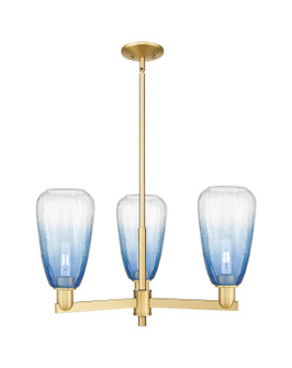 Arcadia Three Light Pendant in Satin Gold (405|7163CRSGG4806SB)