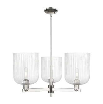 Arcadia Three Light Pendant in Polished Nickel (405|7163CRPNG5598SDY)