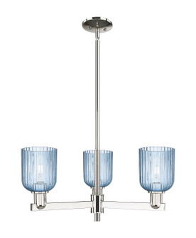 Arcadia Three Light Pendant in Polished Nickel (405|7163CRPNG5595BL)