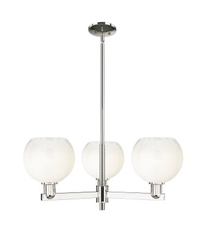 Arcadia Three Light Pendant in Polished Nickel (405|7163CRPNG4838OP)