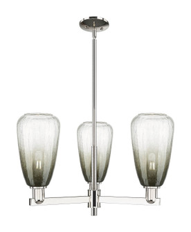 Arcadia Three Light Flush Mount in Polished Nickel (405|7163CRPNG4806SL)