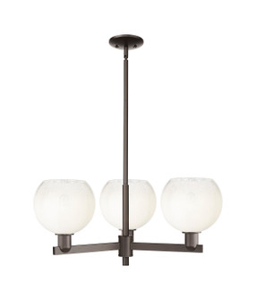 Arcadia Three Light Pendant in Oil Rubbed Bronze (405|7163CROBG4838OP)