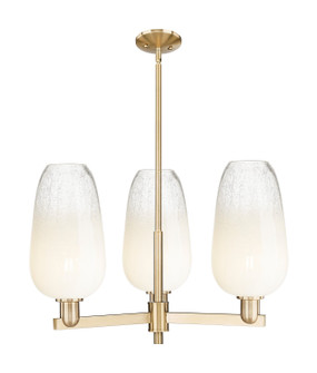 Arcadia Three Light Flush Mount in Champagne Bronze (405|7163CRCBG4847OP)
