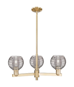Arcadia Three Light Pendant in Champagne Bronze (405|7163CRCBG12136SM)