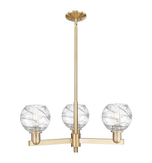 Arcadia Three Light Pendant in Champagne Bronze (405|7163CRCBG12136CL)