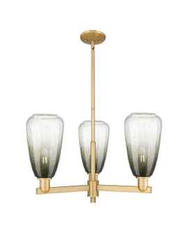 Arcadia Three Light Pendant in Brushed Brass (405|7163CRBBG4806SL)
