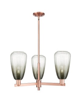 Arcadia Three Light Pendant in Antique Copper (405|7163CRACG4806SL)