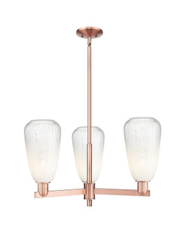 Arcadia Three Light Pendant in Antique Copper (405|7163CRACG4806OP)