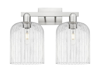 Arcadia Two Light Bath Vanity in Brushed Satin Nickel (405|7162WSNG5598CL)