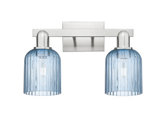 Arcadia Two Light Bath Vanity in Brushed Satin Nickel (405|7162WSNG5595BL)