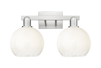 Arcadia Two Light Bath Vanity in Brushed Satin Nickel (405|7162WSNG4838OP)