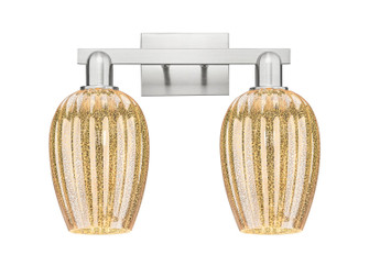 Arcadia Two Light Bath Vanity in Brushed Satin Nickel (405|7162WSNG4576ME)