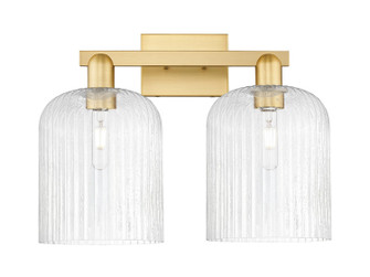 Arcadia Two Light Bath Vanity in Satin Gold (405|7162WSGG5598SDY)