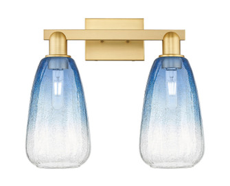 Arcadia Two Light Bath Vanity in Satin Gold (405|7162WSGG4806SB)