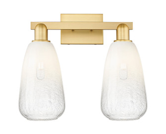 Arcadia Two Light Bath Vanity in Satin Gold (405|7162WSGG4806OP)