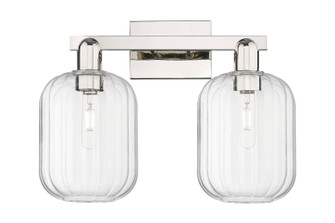 Arcadia Two Light Bath Vanity in Polished Nickel (405|7162WPNG4607CL)