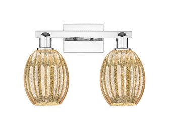Arcadia Two Light Bath Vanity in Polished Chrome (405|7162WPCG4596ME)