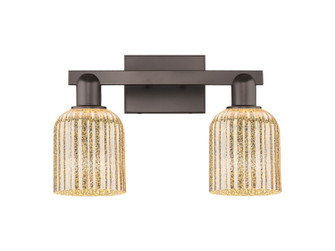 Arcadia Two Light Bath Vanity in Oil Rubbed Bronze (405|7162WOBG5595ME)