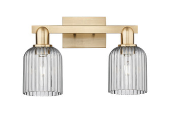 Arcadia Two Light Bath Vanity in Champagne Bronze (405|7162WCBG5595SM)