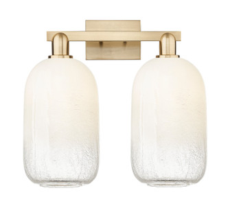 Arcadia Two Light Bath Vanity in Champagne Bronze (405|7162WCBG4827OP)