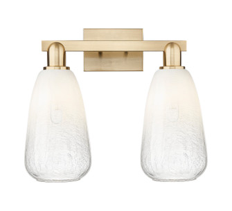 Arcadia Two Light Bath Vanity in Champagne Bronze (405|7162WCBG4806OP)