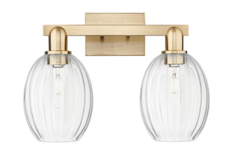 Arcadia Two Light Bath Vanity in Champagne Bronze (405|7162WCBG4596CL)