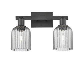 Arcadia Two Light Bath Vanity in Matte Black (405|7162WBKG5595SM)